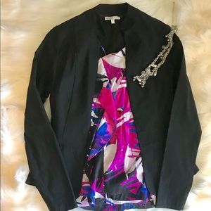 Women’s Billabong Pink/Black/White Flowy Top